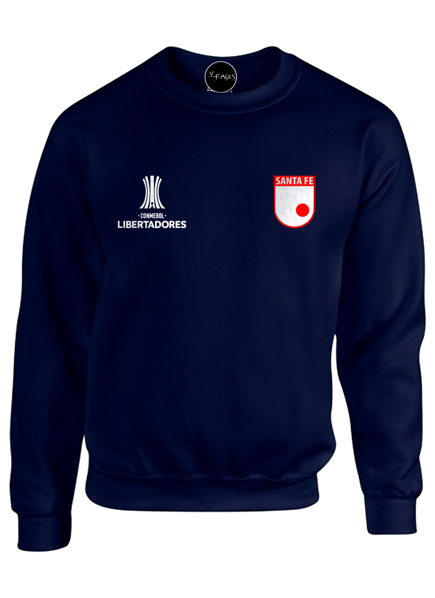 BUZO SACO CREWNECK DEPORTIVO INDEPENDIENTE SANTA FE COPA LIBERTADORES