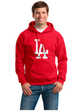 BUZO HOODIE CAPOTA LOS ANGELES DODGERS MLB