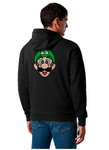 BUZO HOODIE CAPOTA super mario bros game nintendo luigi