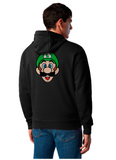 BUZO HOODIE CAPOTA super mario bros game nintendo luigi