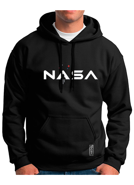 BUZO HOODIE NASA COHETE MISION ESPACIAL HOMBRE V fases shirts hoodies