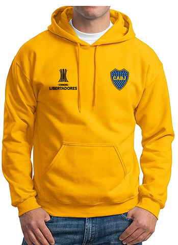 BUZO HOODIE CAPOTA DEPORTIVO BOCA JUNIOR COPA LIBERTADORES V fases shirts hoodies
