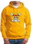 buzo hoodie capota one piece anime manga pirate king hombre