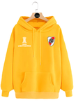 BUZO HOODIE DEPORTIVO CAPOTA RIVER PLATE COPA LIBERTADORES MUJER