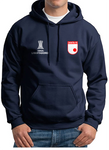 BUZO HOODIE CAPOTA INDEPENDIENTE SANTA FE COPA LIBERTADORES