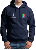BUZO HOODIE CAPOTA DEPOTIVO ONCE CALDAS COPA LIBERTADORES