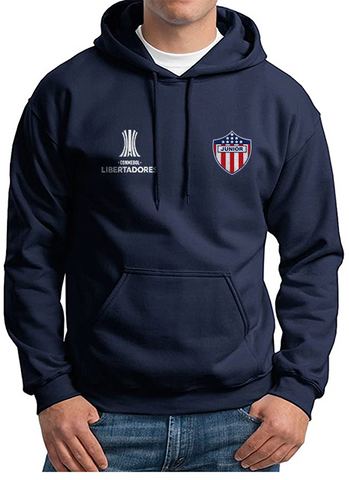 BUZO HOODIE CAPOTA DEPORTIVO JUNIOR COPA LIBERTADORES