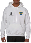 BUZO HOODIE CAPOTA DEPORTIVO BOCA JUNIOR COPA LIBERTADORES