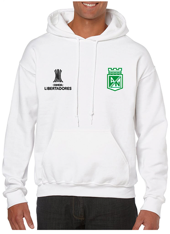 buzo hoodie deportivo atletico nacional copa libertadores