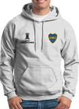 BUZO HOODIE CAPOTA DEPORTIVO BOCA JUNIOR COPA LIBERTADORES