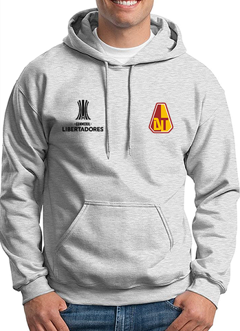 BUZO HOODIE CAPOTA DEPORTES TOLIMA COPA LIBERTADORES