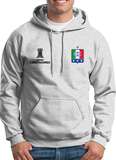 BUZO HOODIE CAPOTA DEPOTIVO ONCE CALDAS COPA LIBERTADORES