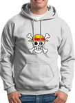 buzo hoodie capota one piece anime manga pirate king hombre