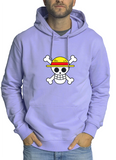 buzo hoodie capota one piece anime manga pirate king hombre