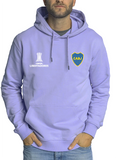 BUZO HOODIE CAPOTA DEPORTIVO BOCA JUNIOR COPA LIBERTADORES