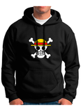 buzo hoodie capota one piece anime manga pirate king hombre