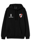 BUZO HOODIE DEPORTIVO CAPOTA RIVER PLATE COPA LIBERTADORES MUJER