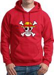 buzo hoodie capota one piece anime manga pirate king hombre