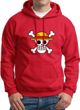 buzo hoodie capota one piece anime manga pirate king hombre