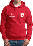 BUZO HOODIE CAPOTA INDEPENDIENTE SANTA FE COPA LIBERTADORES