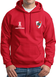 BUZO HOODIE DEPORTIVO CAPOTA RIVER PLATE COPA LIBERTADORES HOMBRE