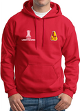 BUZO HOODIE CAPOTA DEPORTES TOLIMA COPA LIBERTADORES