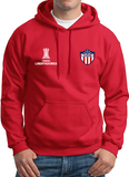 BUZO HOODIE CAPOTA DEPORTIVO JUNIOR COPA LIBERTADORES
