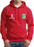 buzo hoodie deportivo atletico nacional copa libertadores