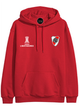 BUZO HOODIE DEPORTIVO CAPOTA RIVER PLATE COPA LIBERTADORES MUJER