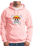 buzo hoodie capota one piece anime manga pirate king hombre
