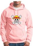 buzo hoodie capota one piece anime manga pirate king hombre
