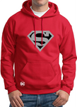 BUZO HOODIE CAPOTA DC COMICS SUPERMAN SUPER HEROE HOMBRE